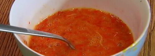 трехцветный омлет. Шаг 5