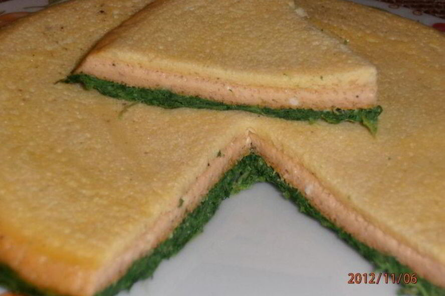 Рецепт трехцветный запеченный омлет