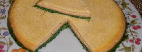 трехцветный запеченный омлет. Шаг 7