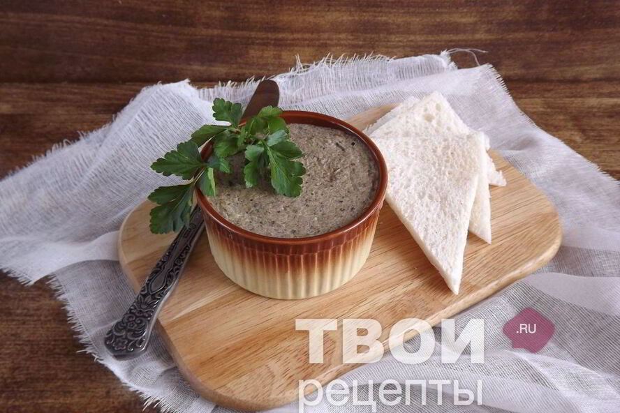 Рецепт грибной паштет