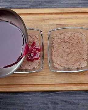 Куриный паштет под гранатовым желе