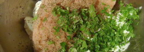 куриный паштет с фисташками, запеченный в тесте. Шаг 7