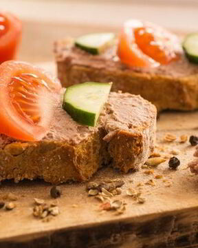 Куриный паштет в хрустящем песочном тесте