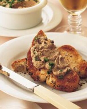 Мусс-паштет из куриной печени