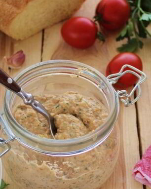 Паштет из белой фасоли