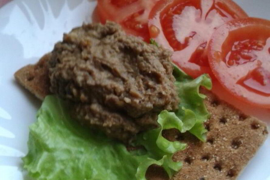 Рецепт паштет из чечевицы с кешью и черносливом