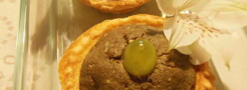 паштет из индюшиной печени с орехами и виноградом. Шаг 6