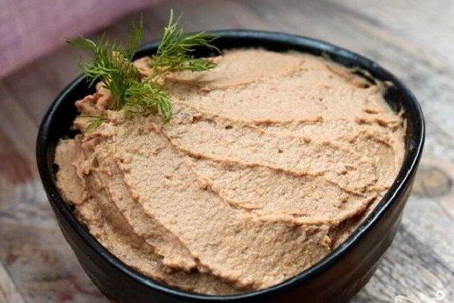 Рецепт паштет из куриной печени диетический