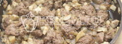 паштет из куриной печени праздничный. Шаг 7