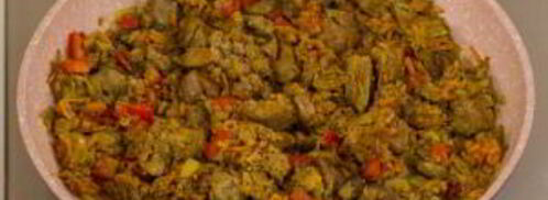 паштет из куриной печени с паприкой и яйцами. Шаг 10