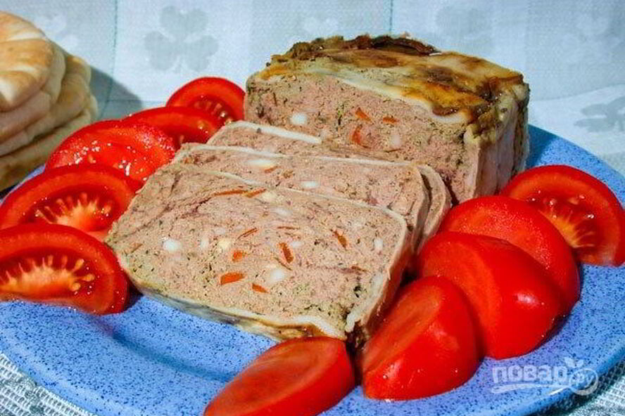 Рецепт паштет из куриной печени в духовке