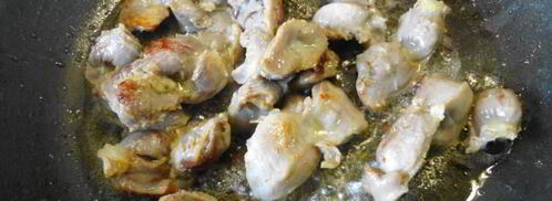 паштет из куриных субпродуктов во французском стиле. Шаг 4