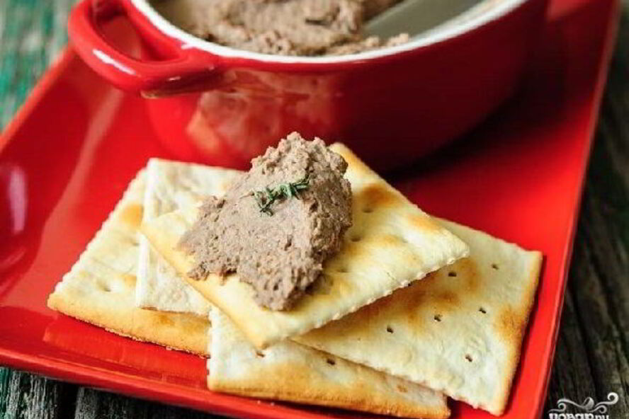 Рецепт паштет из курицы