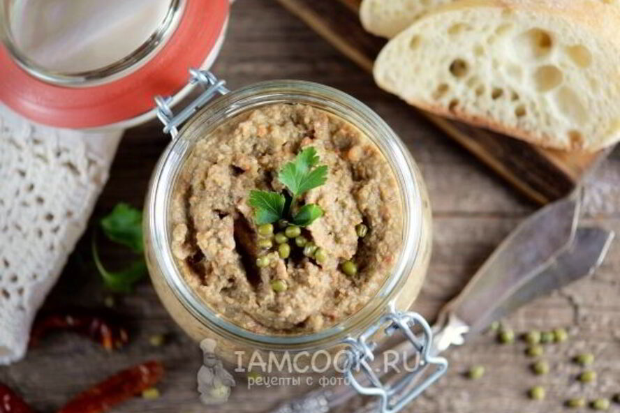 Рецепт паштет из маша с грибами