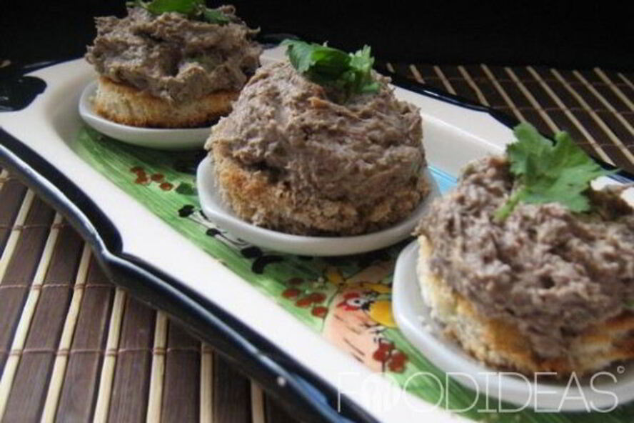 Рецепт паштет из шампиньонов