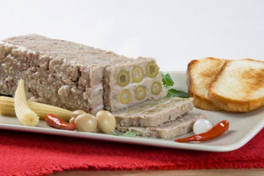 Рецепт паштет из свинины с оливками
