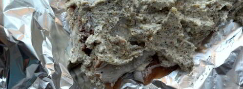 паштет из запеченного хека с грецкими орехами. Шаг 4