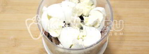 паштет рыбный нежные корзинки. Шаг 3