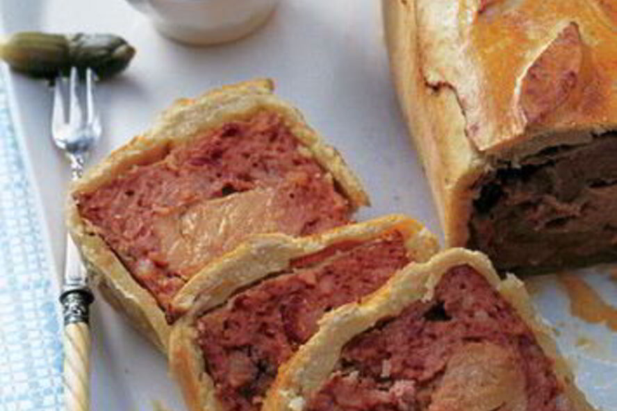 Рецепт паштет с корочкой