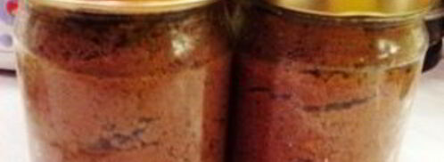 печеночный паштет на зиму в банках. Шаг 9