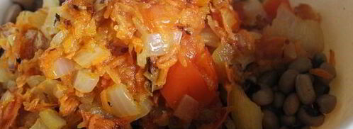 постный фасолевый паштет со свеклой. Шаг 3