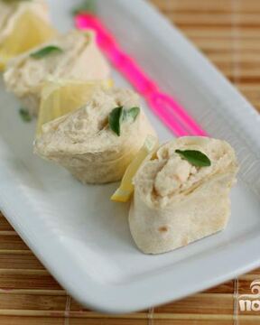 Постный паштет из фасоли