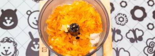 яичный паштет с печенью трески и овощами. Шаг 4