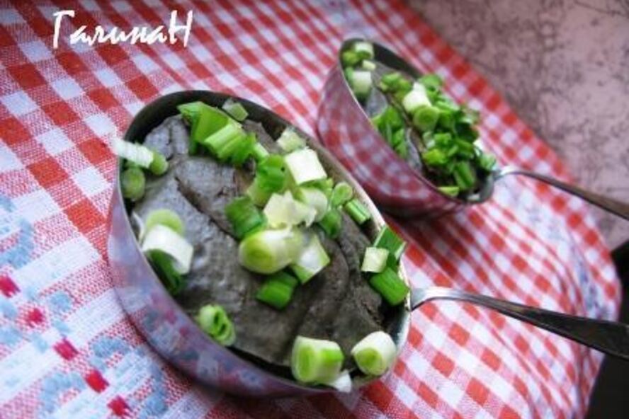 Рецепт запеченный паштет с грибами и бренди