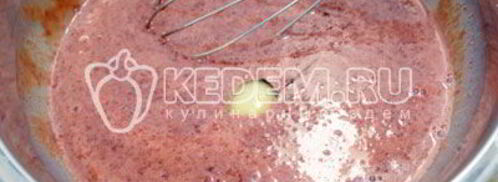 блинный торт с печенью. Шаг 4