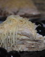 Печеночный тортик