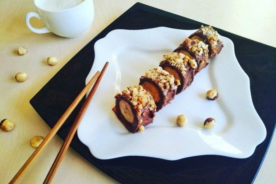 Рецепт банановые роллы