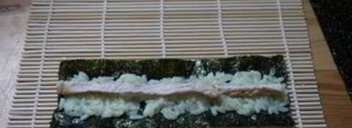 фальшивые суши-роллы с курицей. Шаг 7