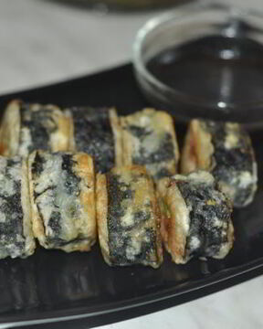 Горячие роллы с креветками