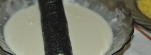 горячие роллы с креветками. Шаг 6