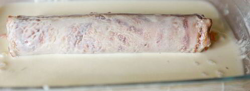 горячий ролл — росу драгон маки с цитрусовым соусом спайс. Шаг 8