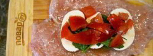 куриные роллы капрезе. Шаг 5