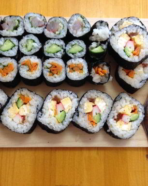 Постные роллы