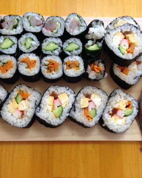 Постные роллы