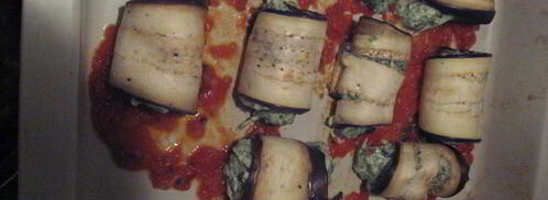 роллатини из баклажанов со шпинатом. Шаг 9