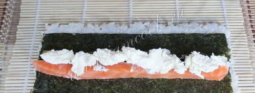 роллы бонито со стружкой тунца. Шаг 8