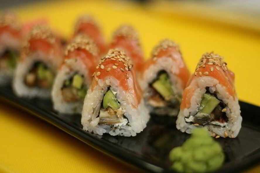 Рецепт роллы гонконг с угрем по-домашнему