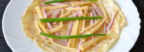 роллы из блинчиков с разной начинкой. Шаг 14