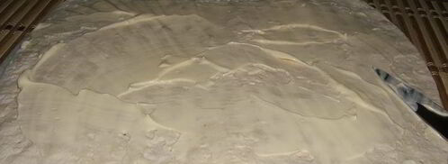 роллы из лаваша. Шаг 2