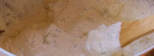 роллы из омлета. Шаг 4