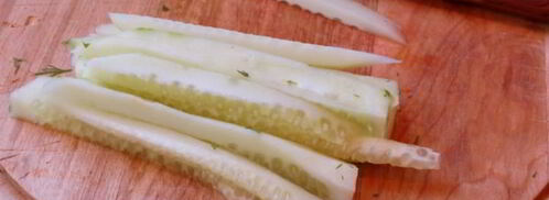 роллы из омлета. Шаг 5