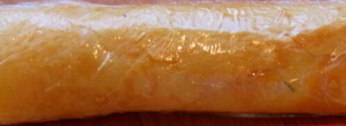 роллы из омлета. Шаг 8