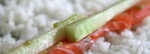 роллы с горбушей. Шаг 9