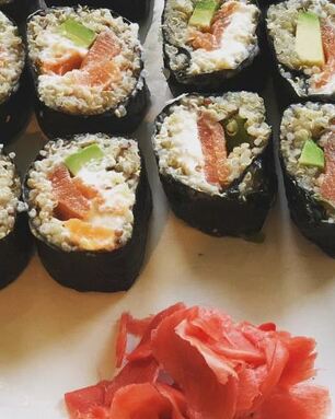 Роллы с киноа