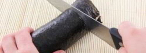 роллы с консервированным тунцом. Шаг 6