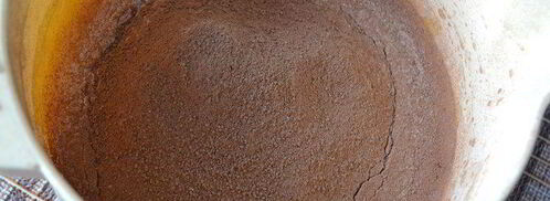 сладкие блинные роллы с творогом и фруктами. Шаг 3